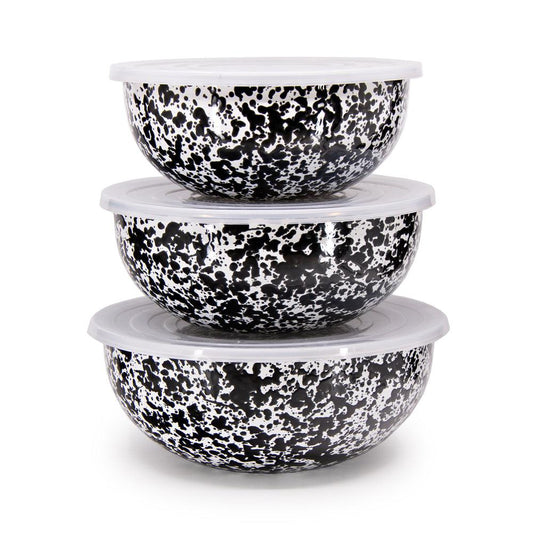 Splatter Covered Multi-Purpose Bowl Set