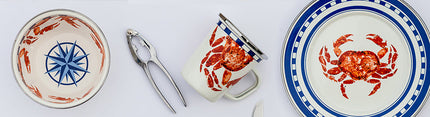 Crab House - Golden Rabbit Enamelware