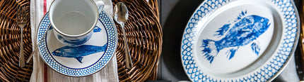 Fish Camp - Golden Rabbit Enamelware