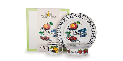 Child Set - Golden Rabbit Enamelware