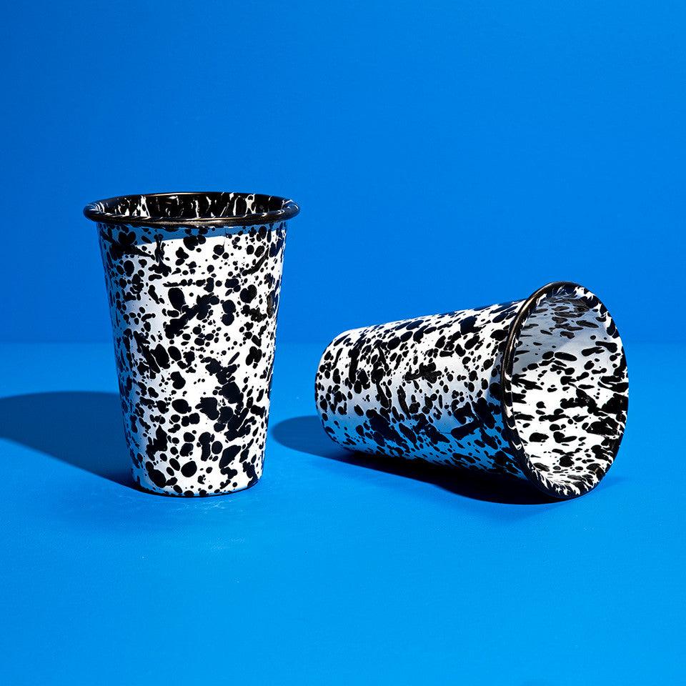 Splattered 14oz Tumblers (Set of 4)