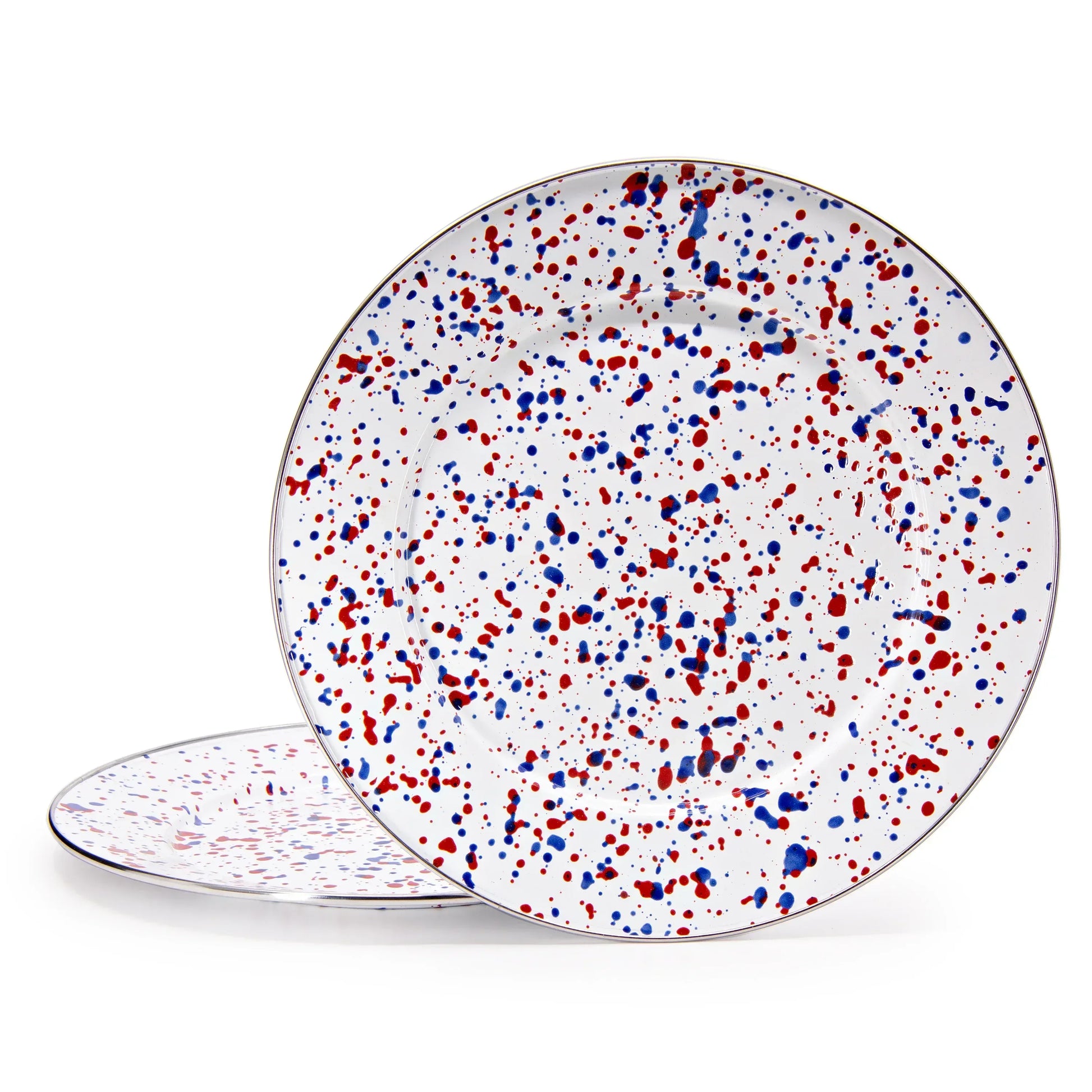 AM26S2 - Set of 2 Americana Chargers - Golden Rabbit Enamelware