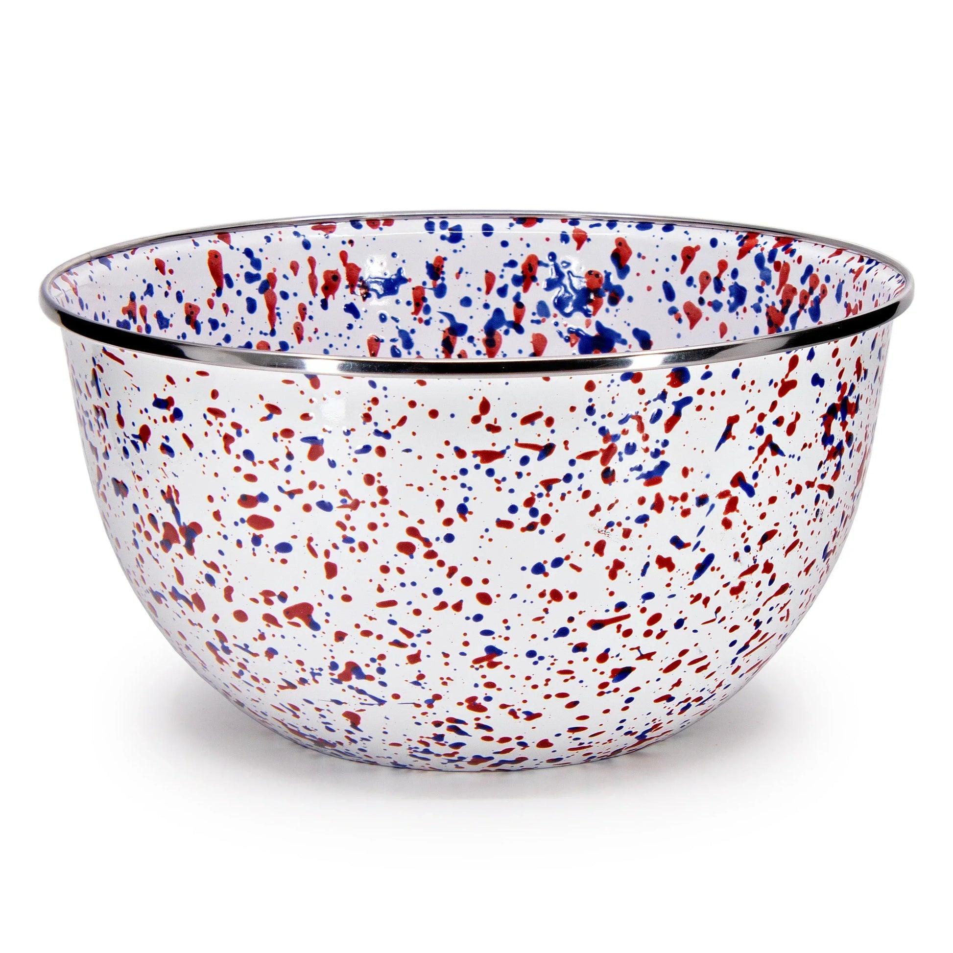 AM89 - Americana Large Salad Bowl - Golden Rabbit Enamelware