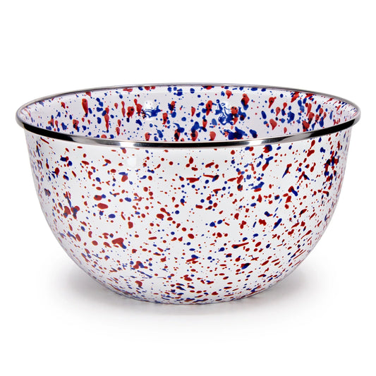 AM89 - Americana Large Salad Bowl - Golden Rabbit Enamelware