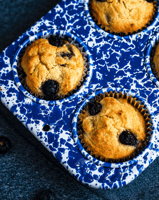 Splatter 6 Cup Muffin Tin