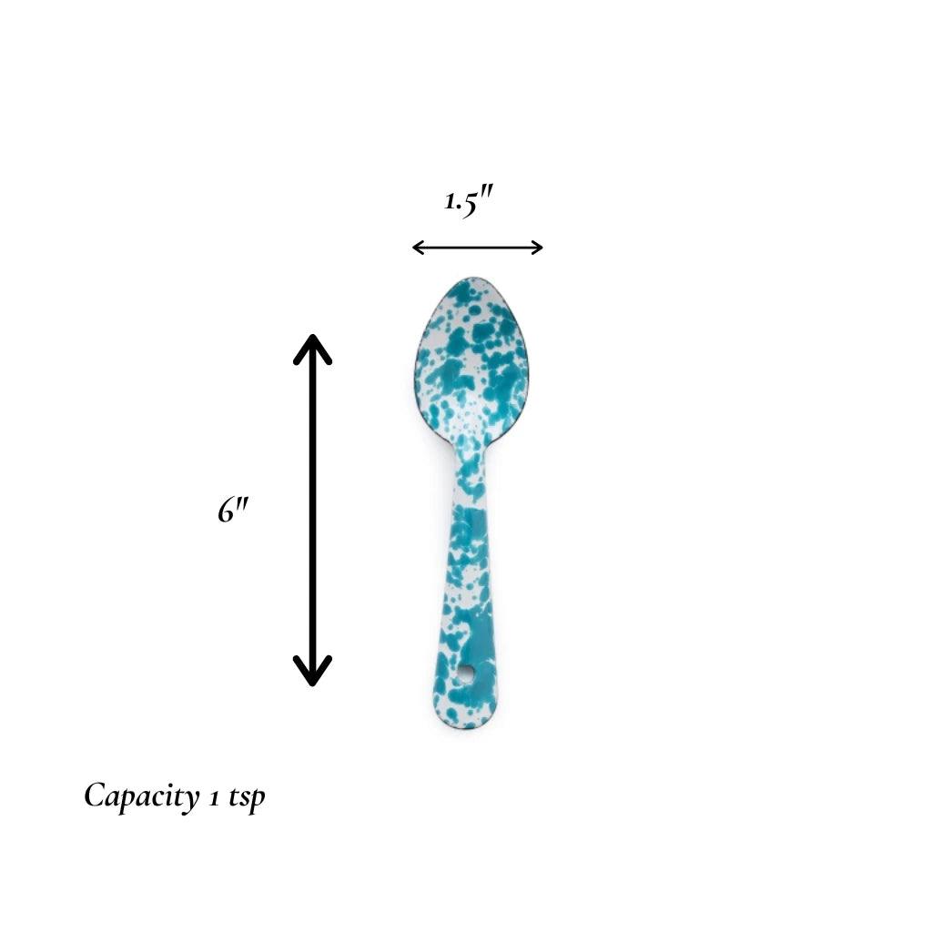 Splatter Small Spoons, Set of 4