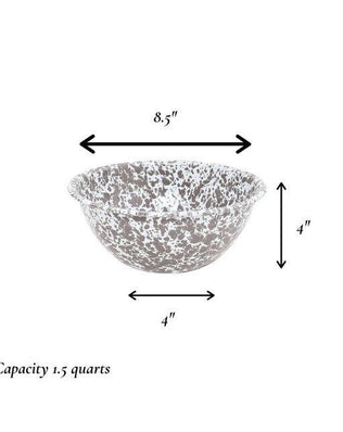 Splatter Small Serving Bowl