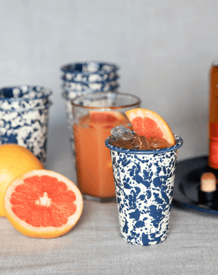 Splattered 14oz Tumblers (Set of 4)