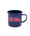 U of Mississippi Enamelware 16oz Mug