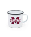 Mississippi State Enamelware 14oz Tumblers, Set of 2