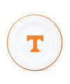 U of Tennessee Enamelware Dinner Plates, Set of 4