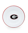 U of Georgia Enamelware Dinner Plates, Set of 4