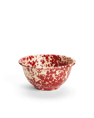 Splatter Small Footed Bowls, Set of 4