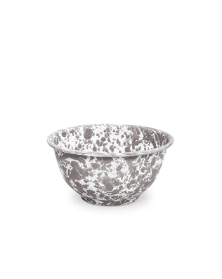 Splatter Small Footed Bowls, Set of 4