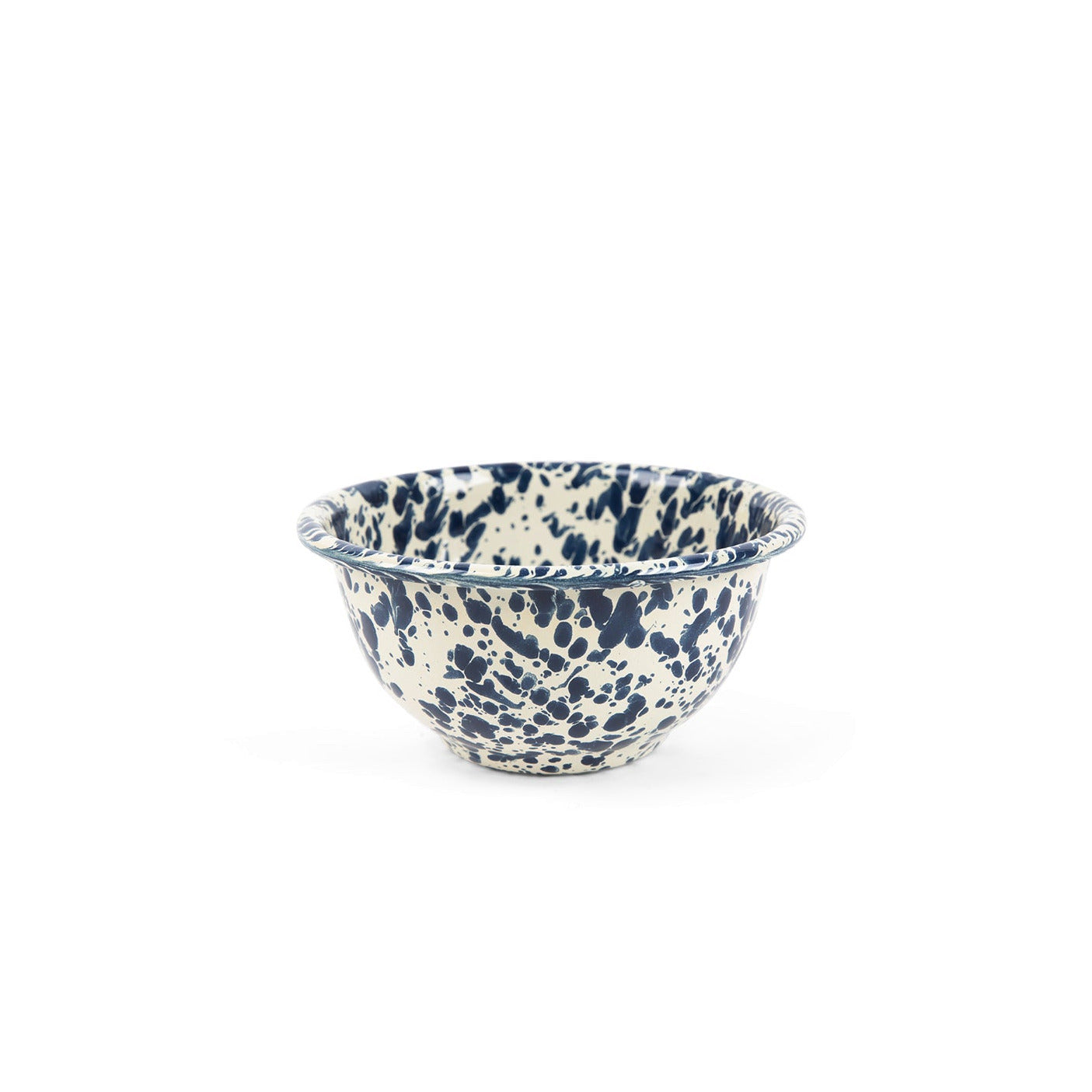 Splatter Small Footed Bowls, Set of 4