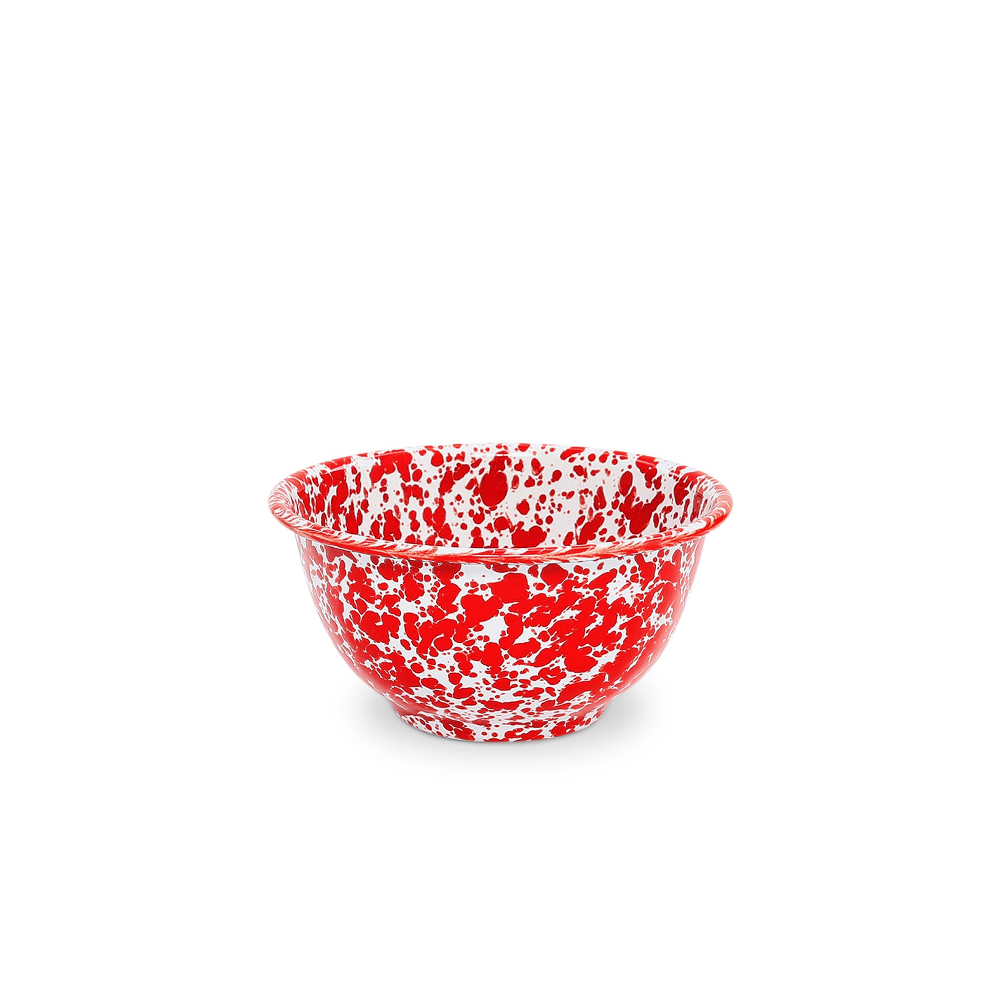 Splatter Small Footed Bowls, Set of 4