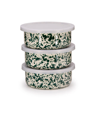 Splatter 3 Piece Storage Bowl Set