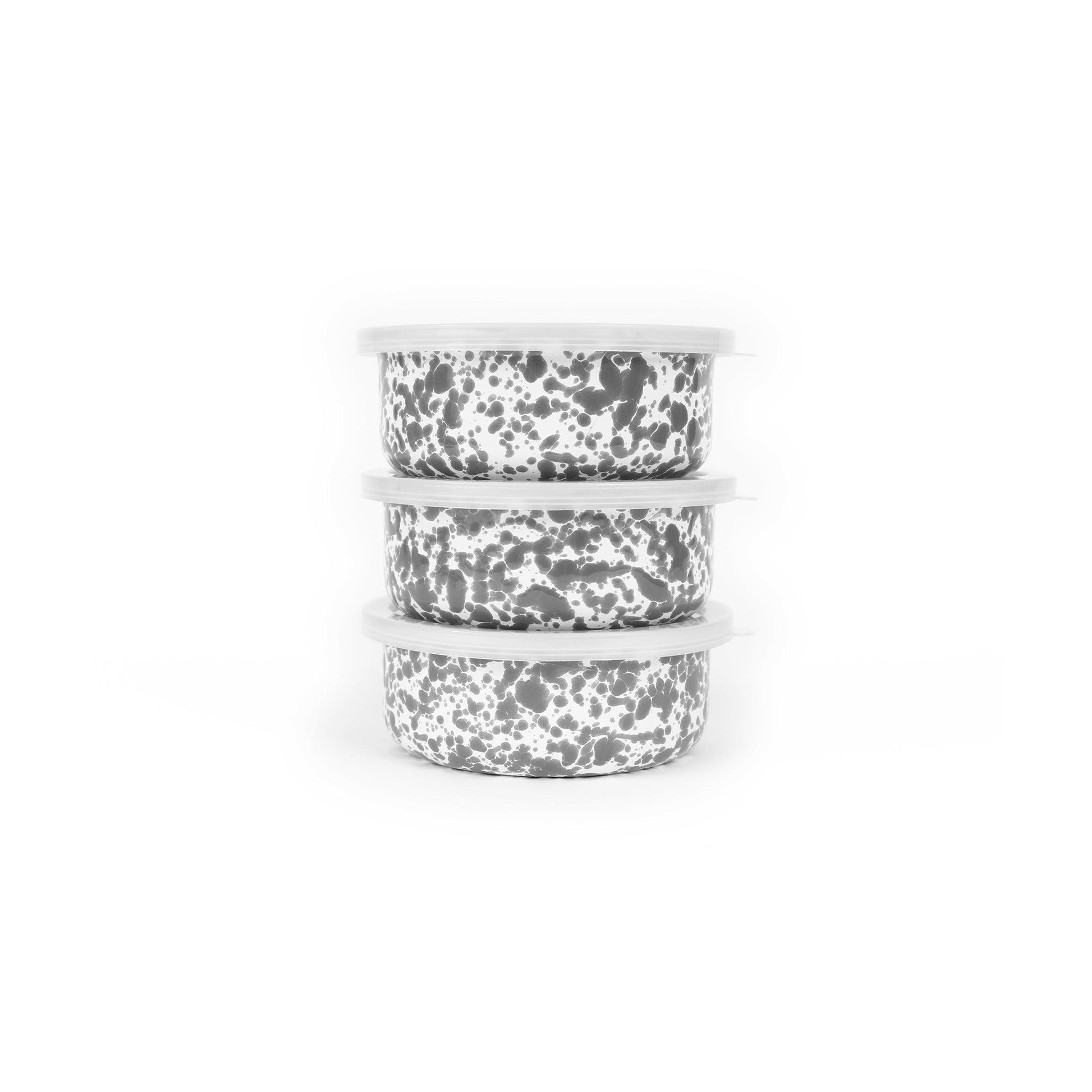Splatter 3 Piece Storage Bowl Set