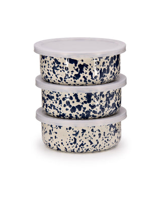 Splatter 3 Piece Storage Bowl Set