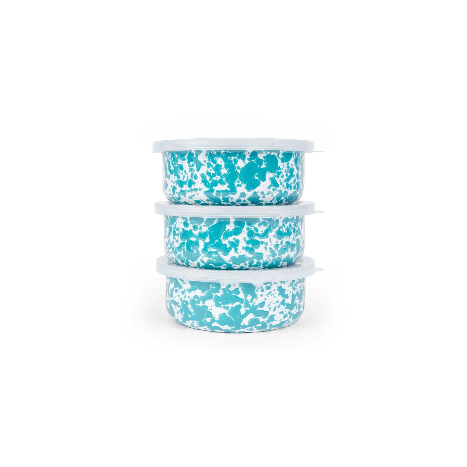 Splatter 3 Piece Storage Bowl Set