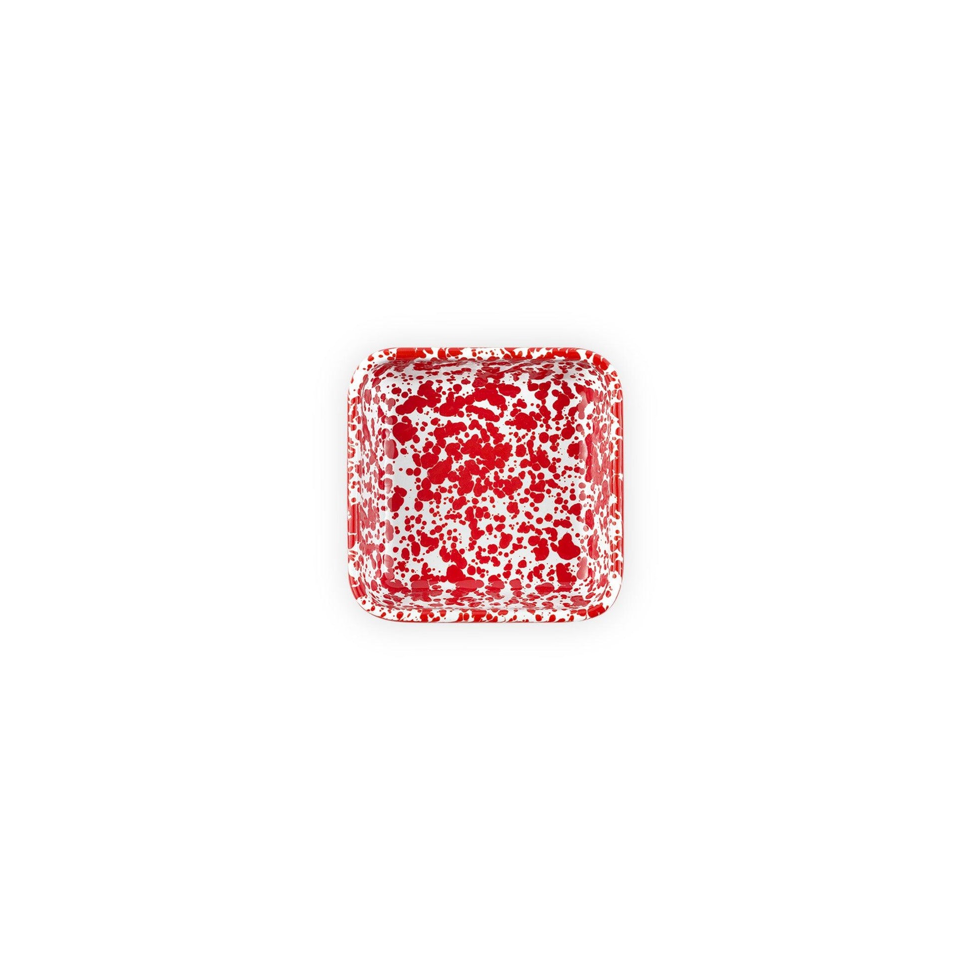 Splatter Small Square Trays, Set of 4