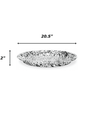 Splatter Large Round Tray