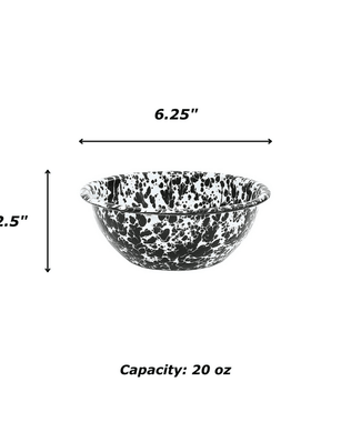 Splatter Cereal Bowls, Set of 4