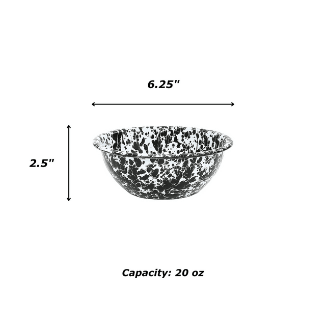 Splatter Cereal Bowls, Set of 4