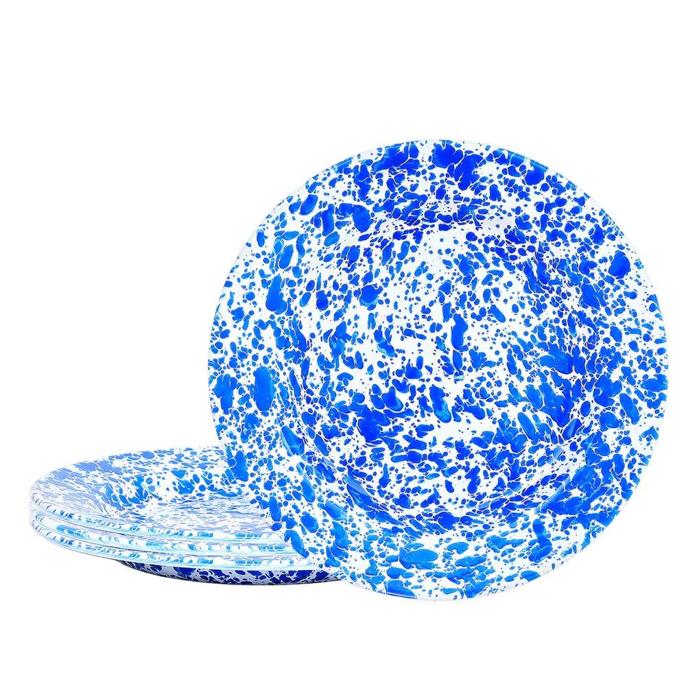 Splattered Dinner Plates (Set of 4)