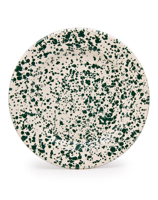 Splattered Dinner Plates, Set of 4
