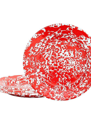 Splattered Dinner Plates (Set of 4)