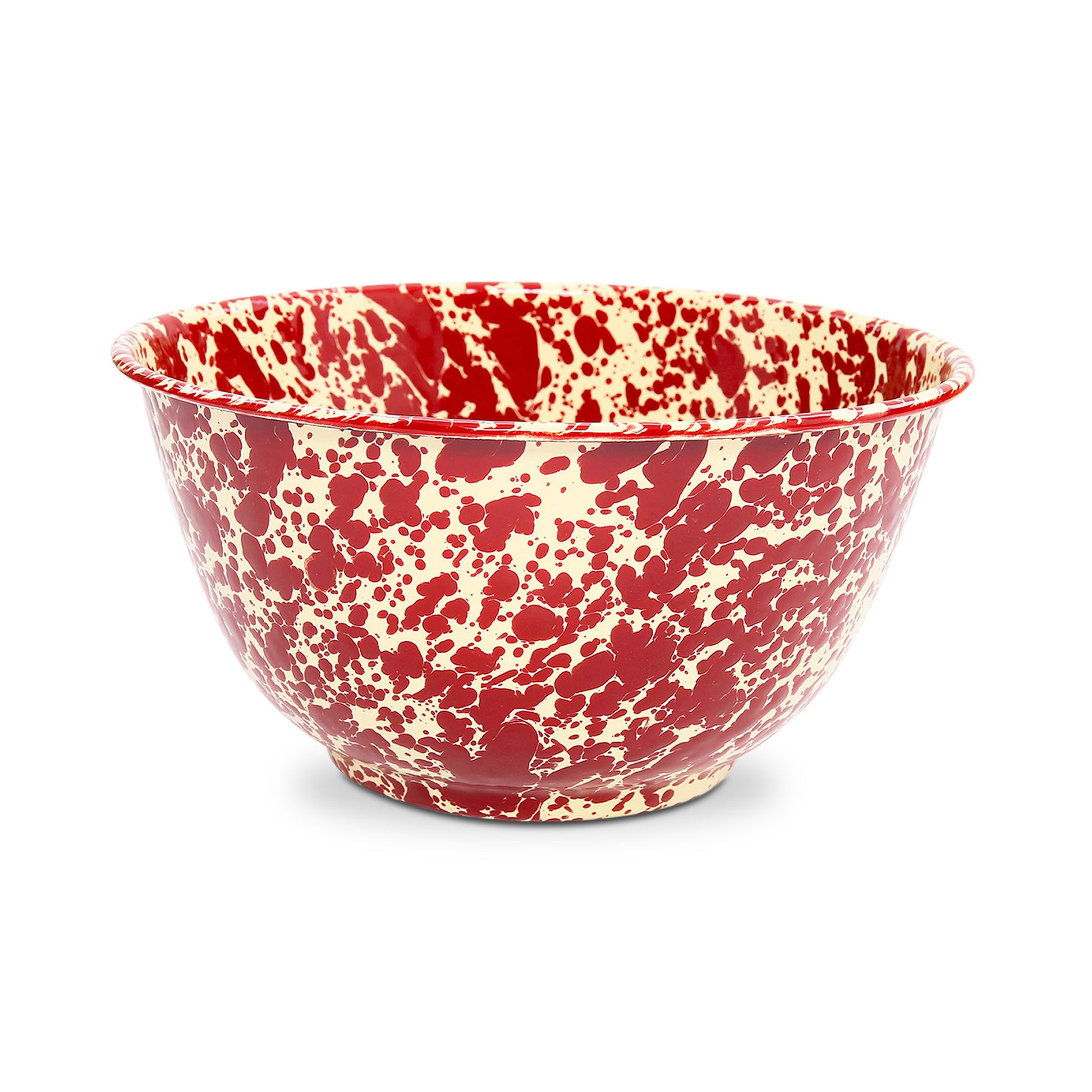 Splatter Large Salad Bowl