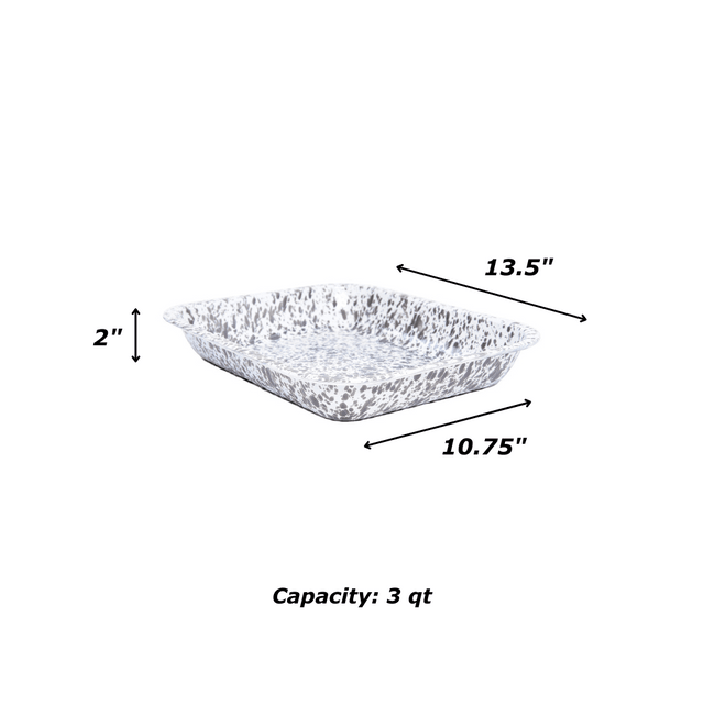 Splatter Large Open Roaster