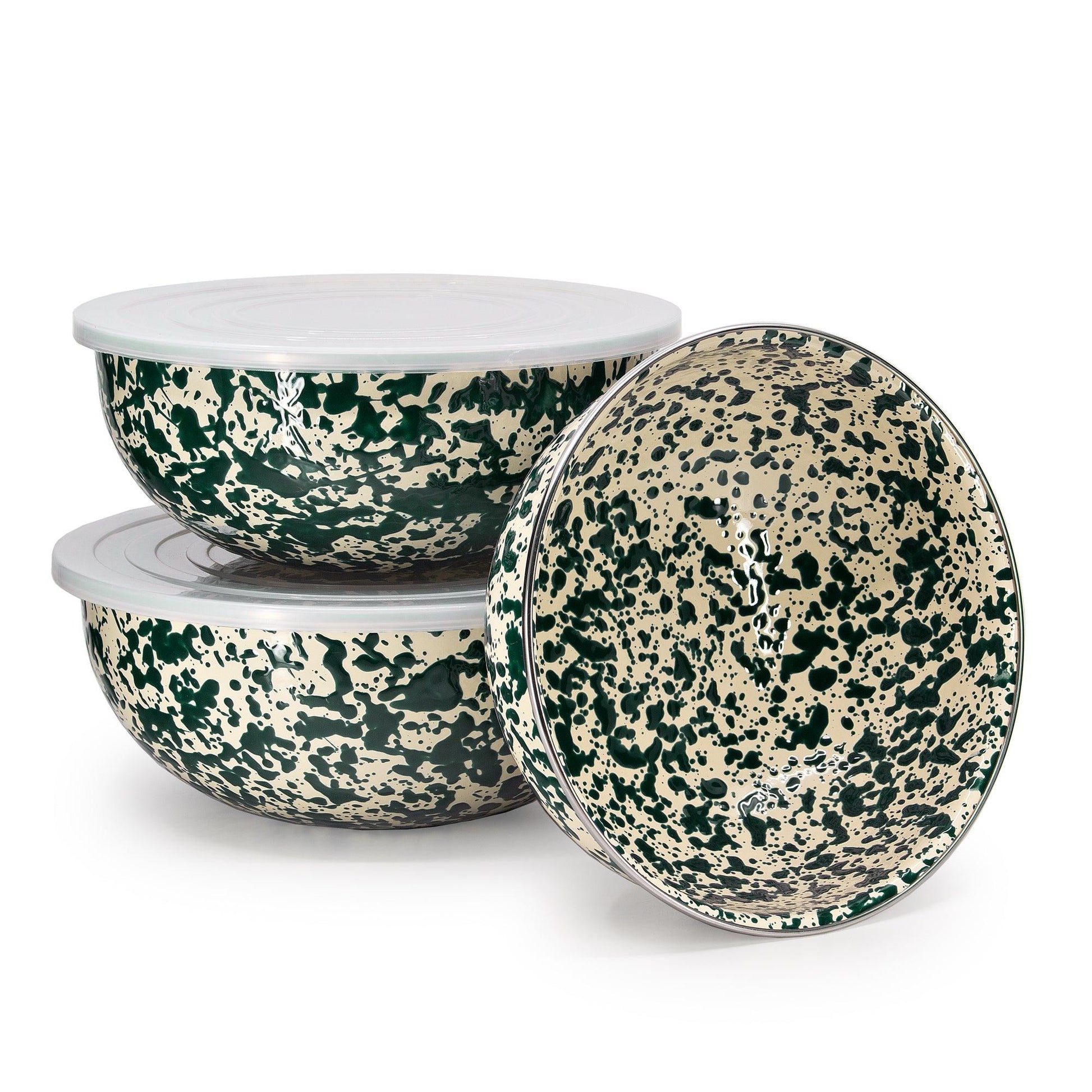 Splatter Covered Multi-Purpose Bowl Set