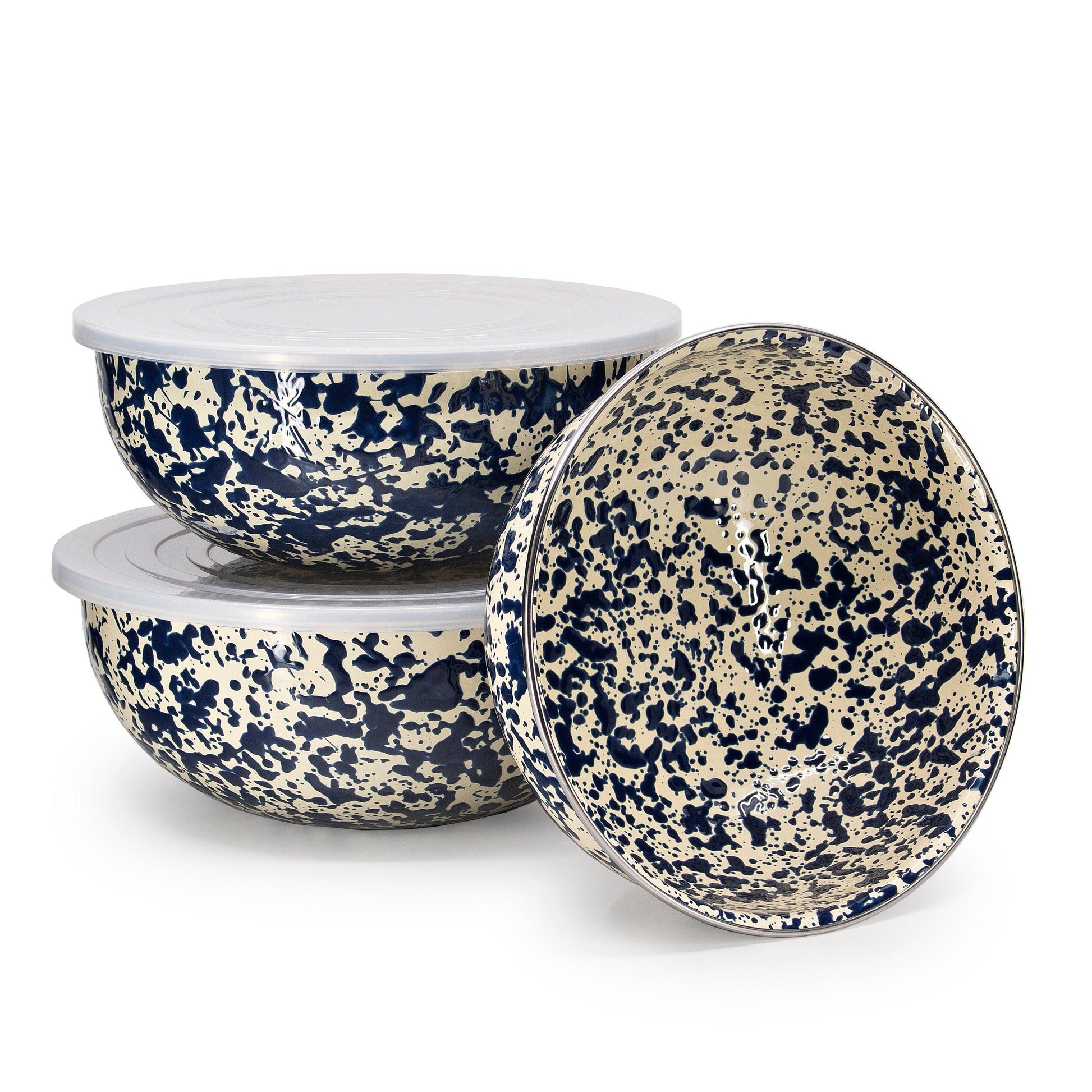 Splatter Covered Multi-Purpose Bowl Set
