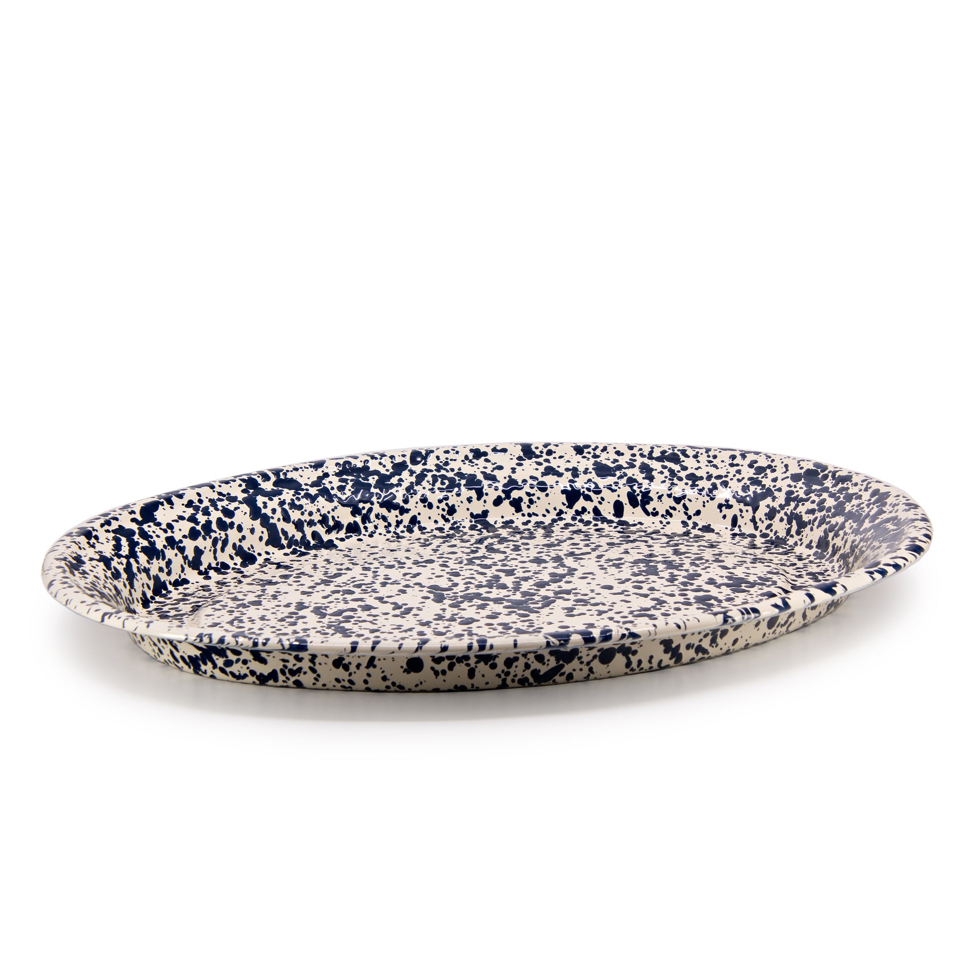 Splatter Oval Platter