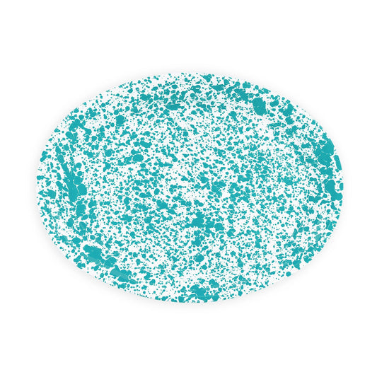 Splatter Oval Platter