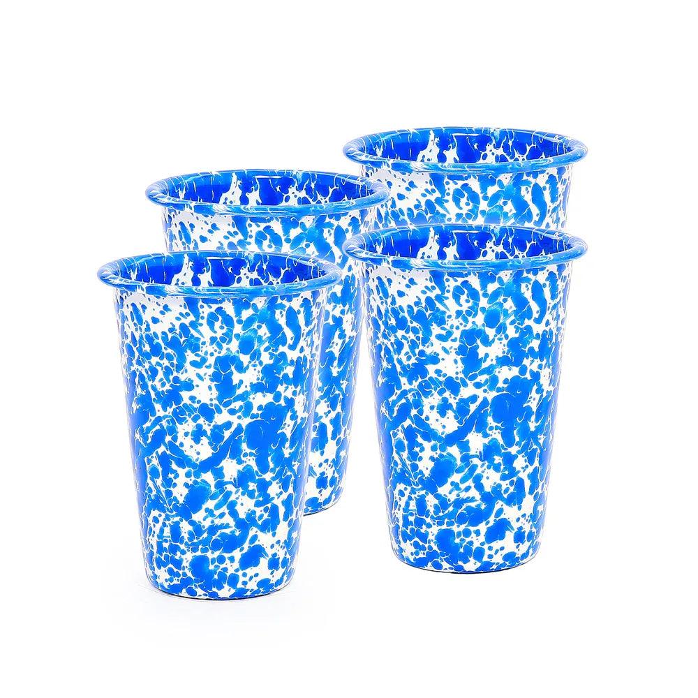 Splattered 14oz Tumblers (Set of 4)