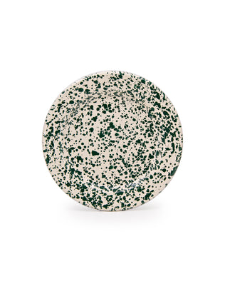 Splatter Flat Salad Plates, Set of 4