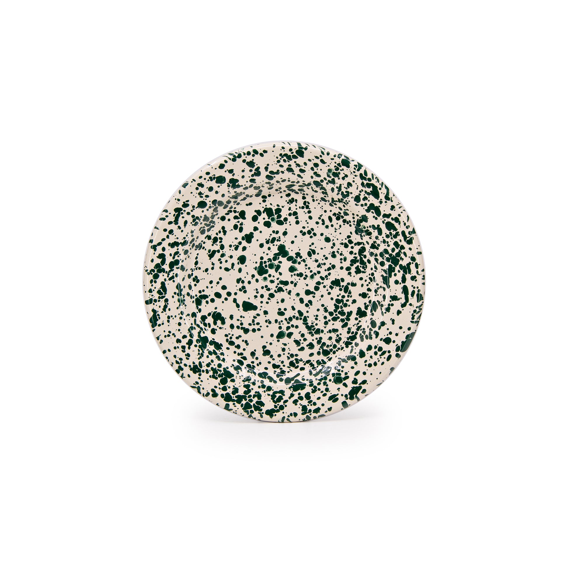 Splatter Flat Salad Plates, Set of 4