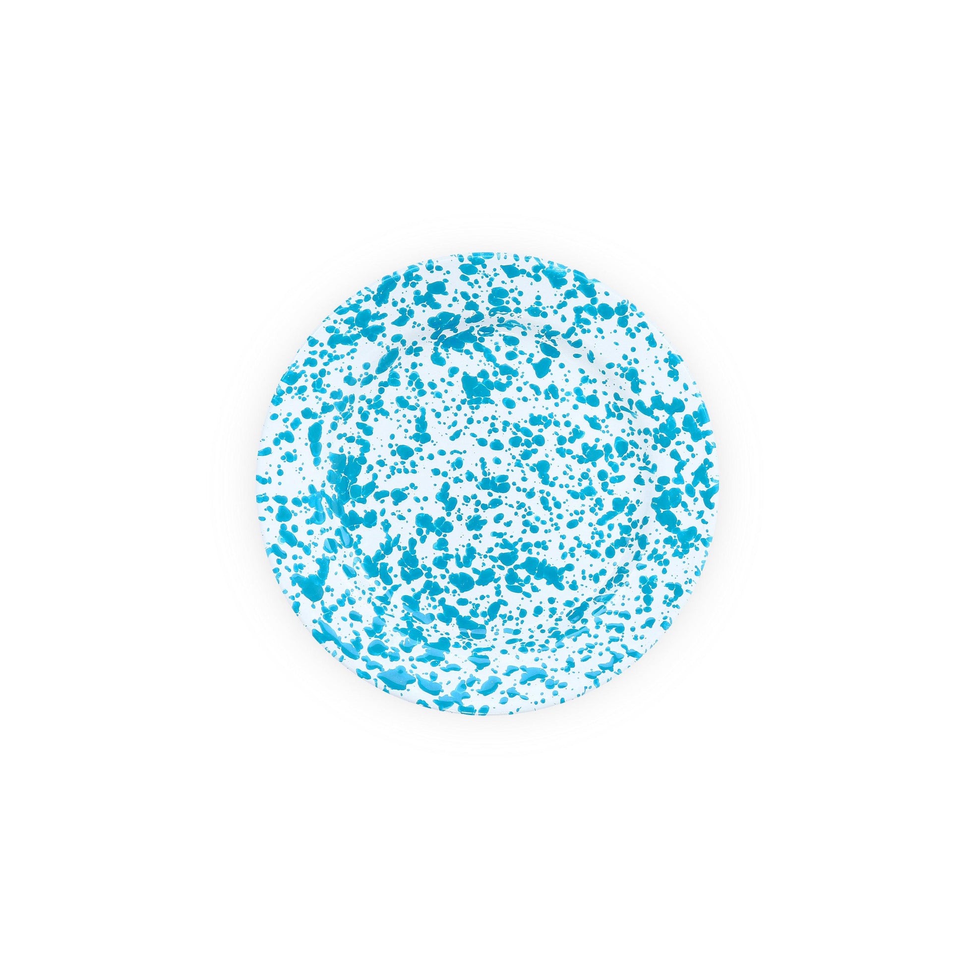 Splatter Flat Salad Plates, Set of 4