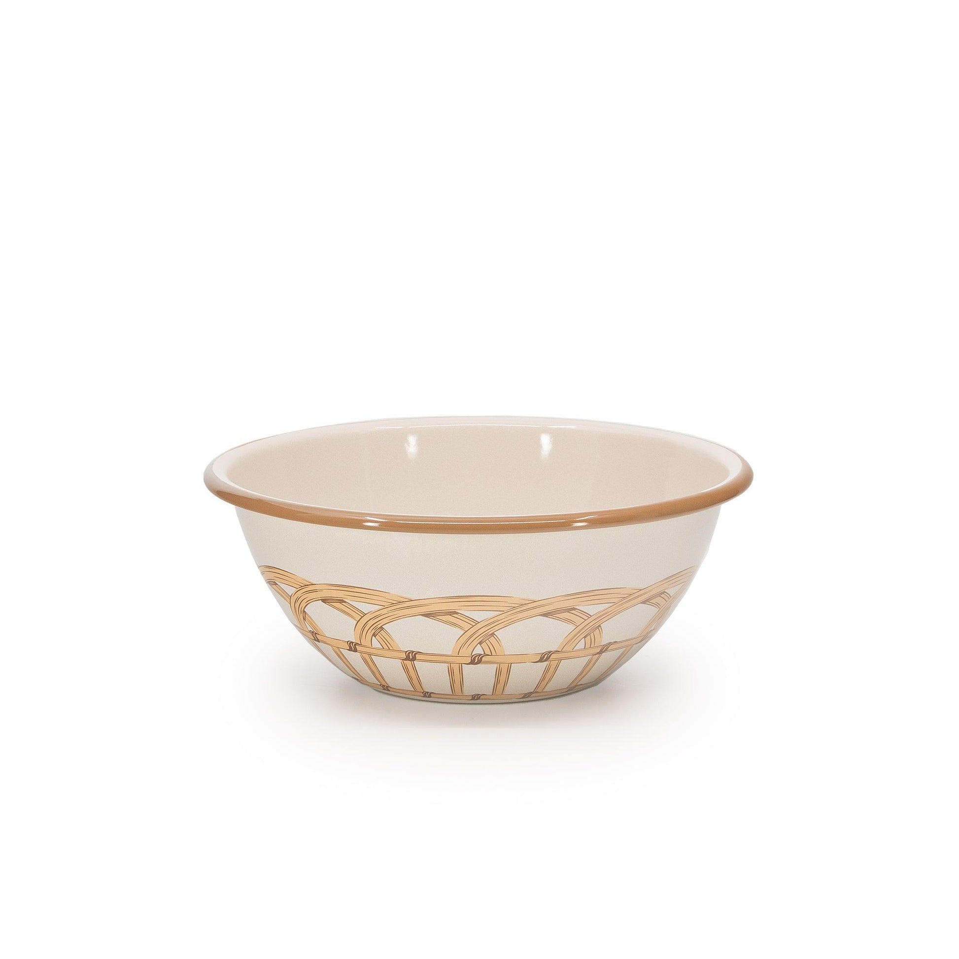 Domino x CCH Wicker Small Serving Bowl