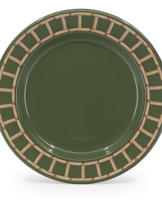 Domino x CCH Wicker Dinner Plates, Set of 4