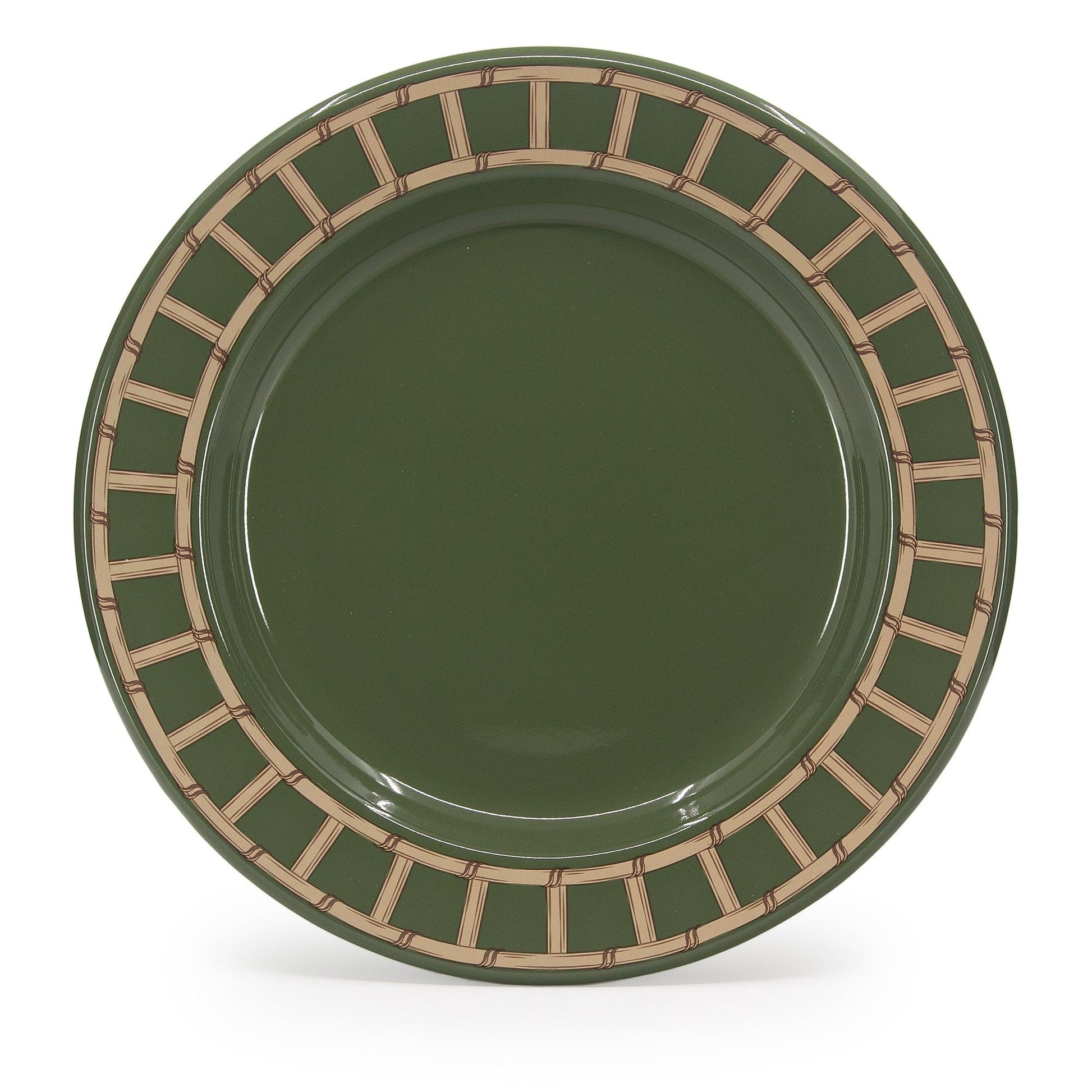 Domino x CCH Wicker Dinner Plates, Set of 4