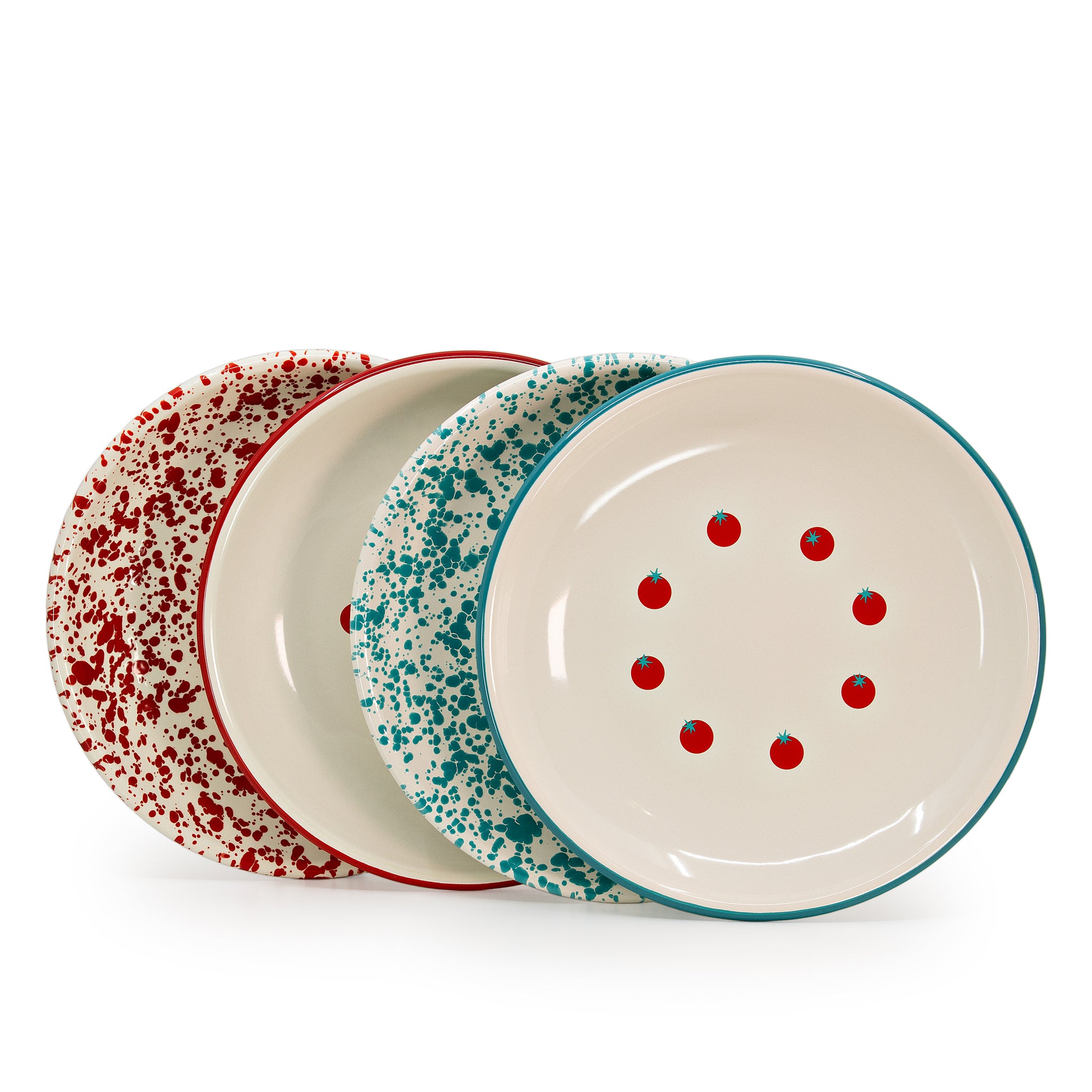 Dan Pelosi x CCH Splatter Coupe Dinner Plates, Set of 2