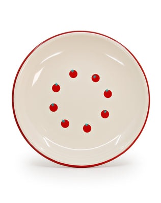 Dan Pelosi x CCH Tomato Coupe Dinner Plates, Set of 2