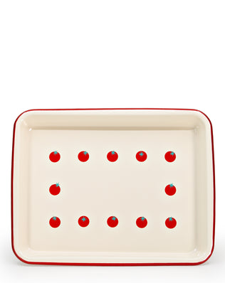 Dan Pelosi x CCH Tomato Small Rectangle Tray