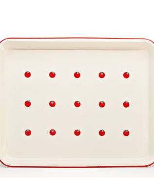 Dan Pelosi x CCH Tomato Large Rectangle/Jelly Roll Tray