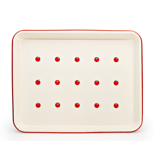 Dan Pelosi x CCH Tomato Large Rectangle/Jelly Roll Tray