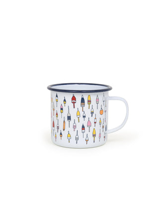 Fishs Eddy x CCH 16 oz Large Mug, Buoys